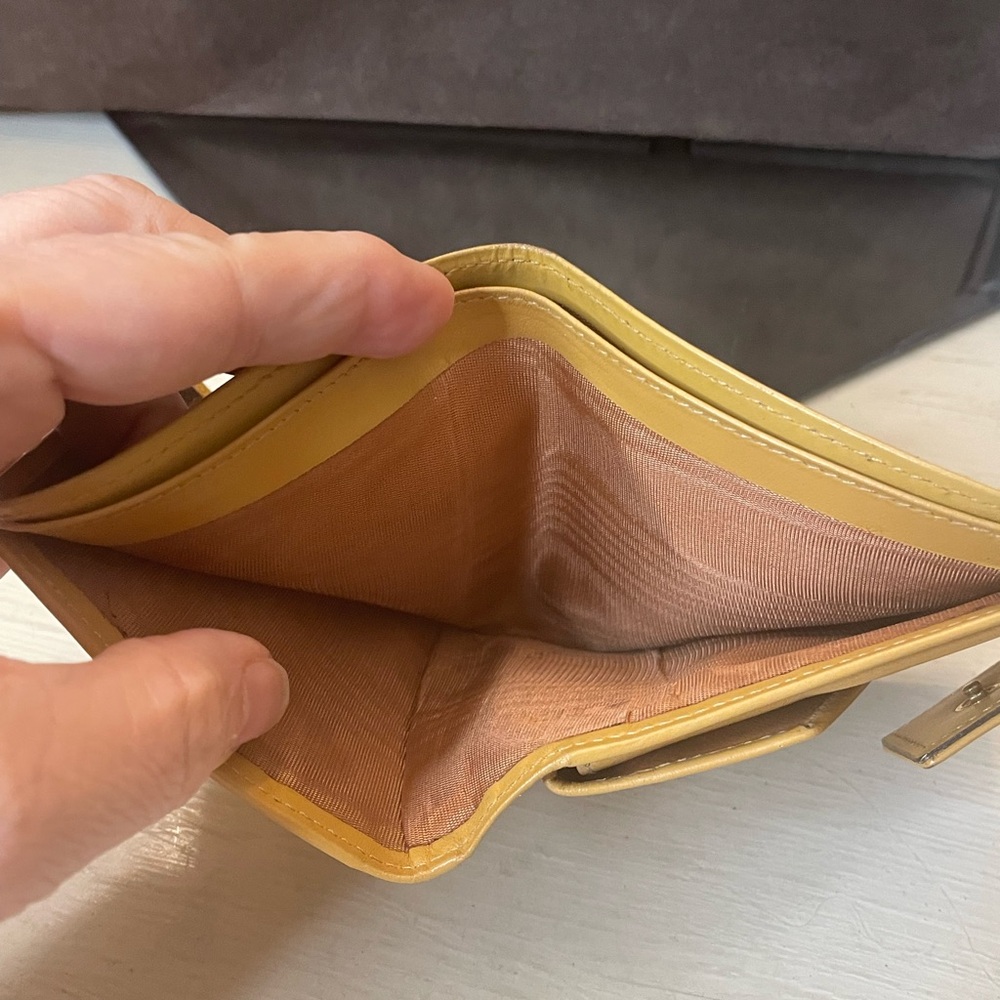 Celine Macadam Compact Wallet Brown And Tan - image 6